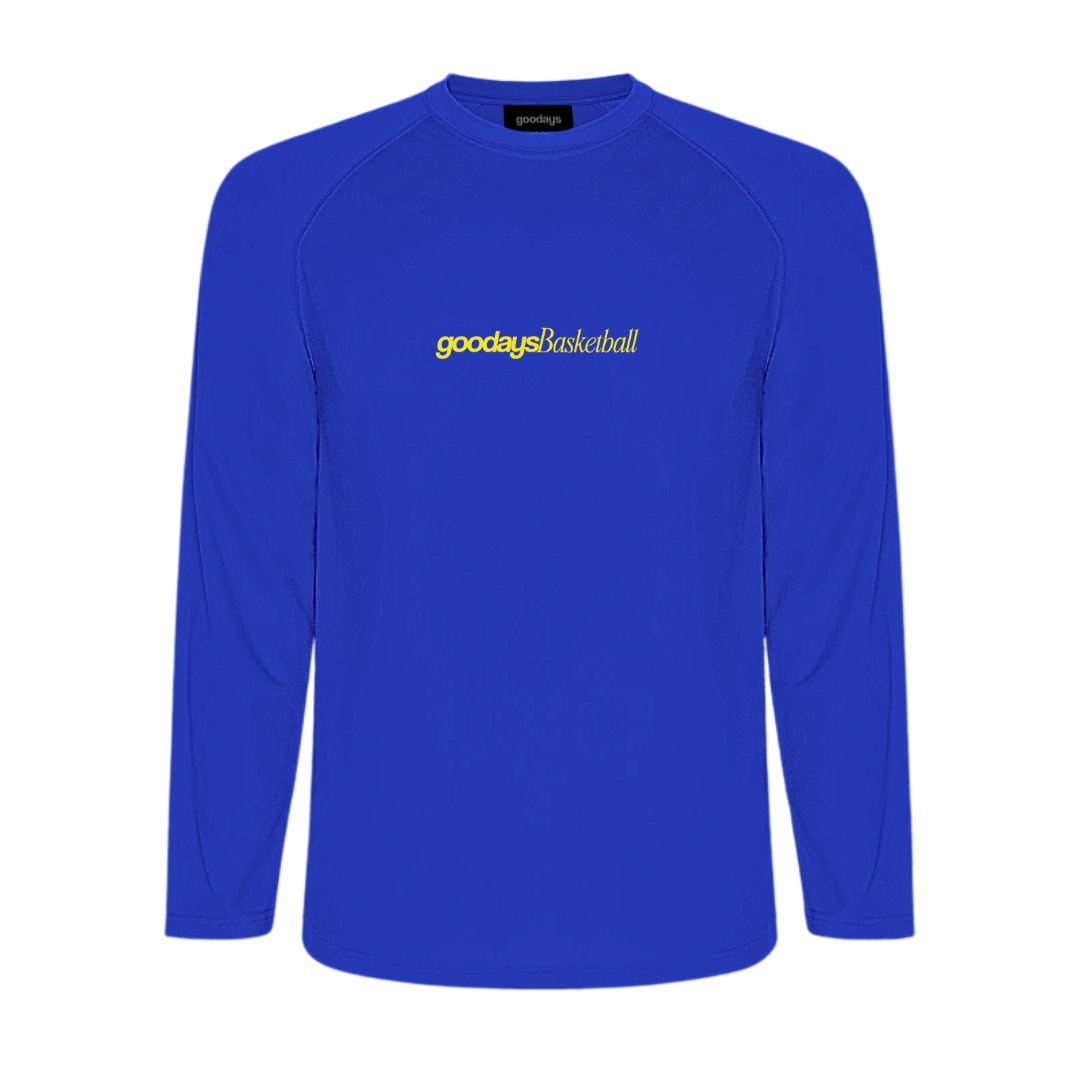 LONGSLEEVE BASKETBALL - BLU