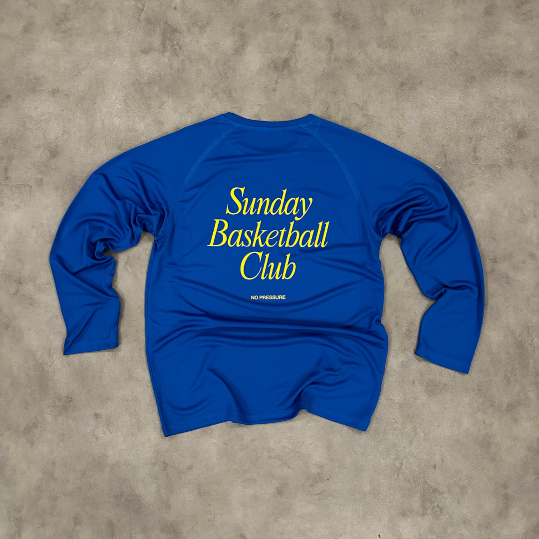 LONGSLEEVE BASKETBALL - BLU