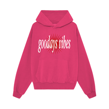 POSITIVE HOODIE - FUXIA